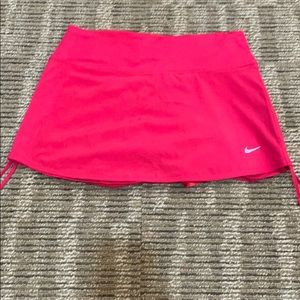 Pink Nike skirt